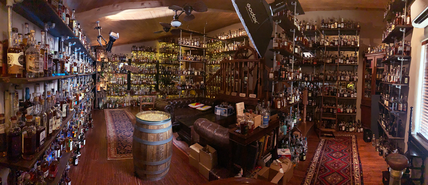 The Whiskey Vault Whiskey training in the Whiskey Vault with